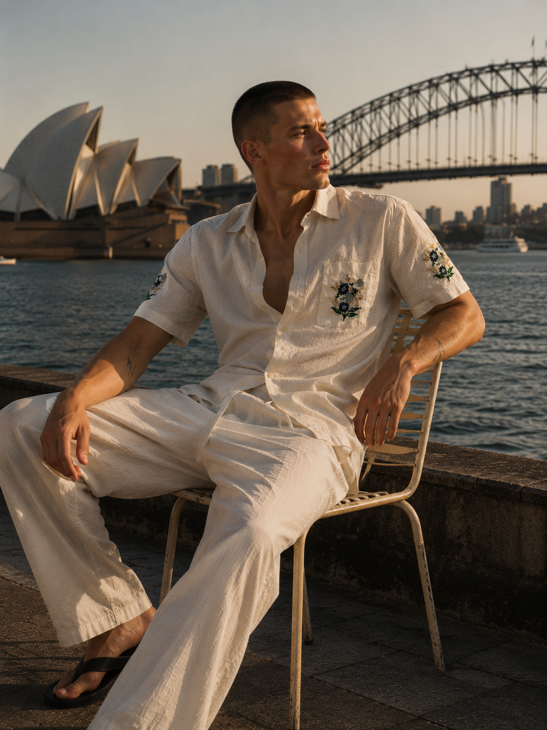 Lily Pearl Embroidered Blouse Image 7