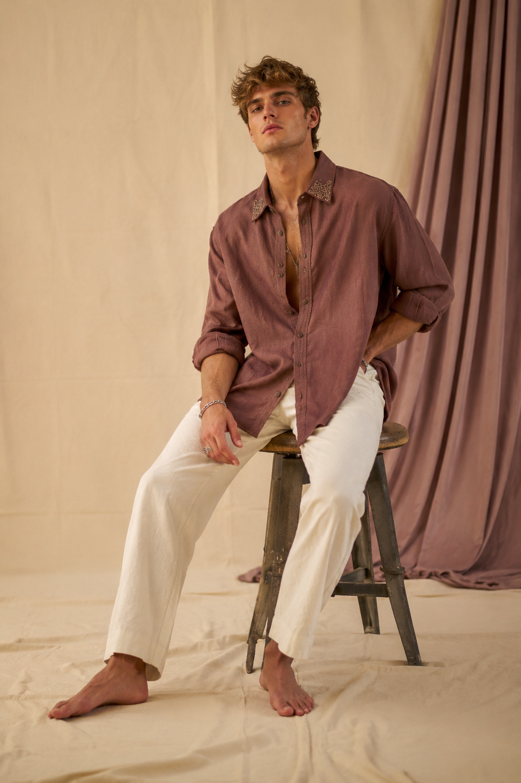 Chestnut Heritage Linen Shirt